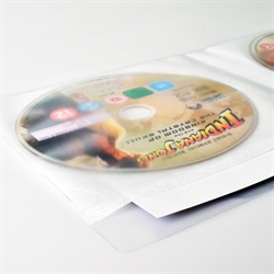 Double Blu-Ray sleeves with felt - 50 pcs.