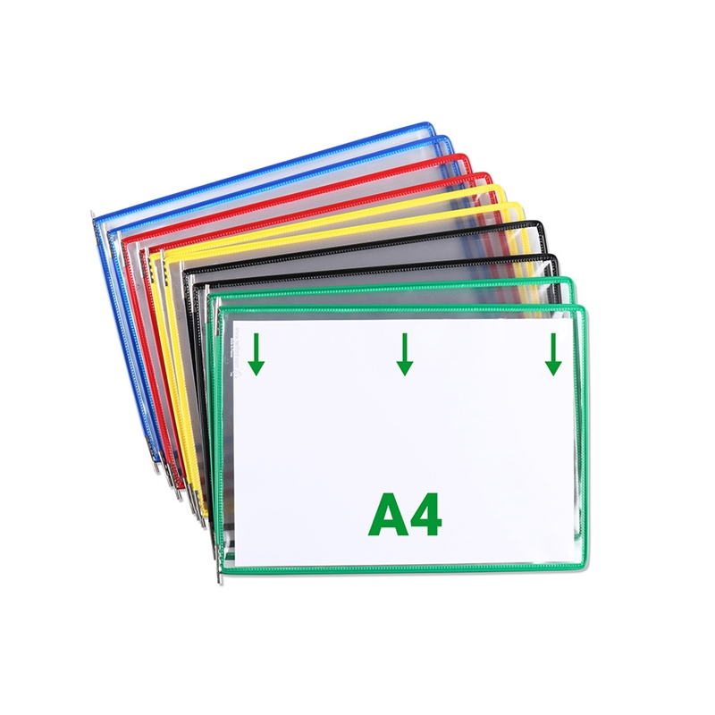 Tarifold Pivoting Pockets, A4 landscape, assorted - 10 pcs.