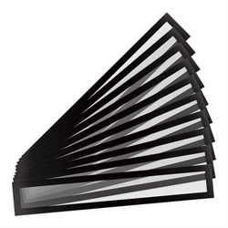 Magneto Pro Magnetic Headers, A3 Long / A2 Short - Black