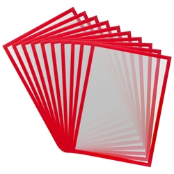 Magneto Pro Magnetic Display Frame, A3, 10 pcs - Red