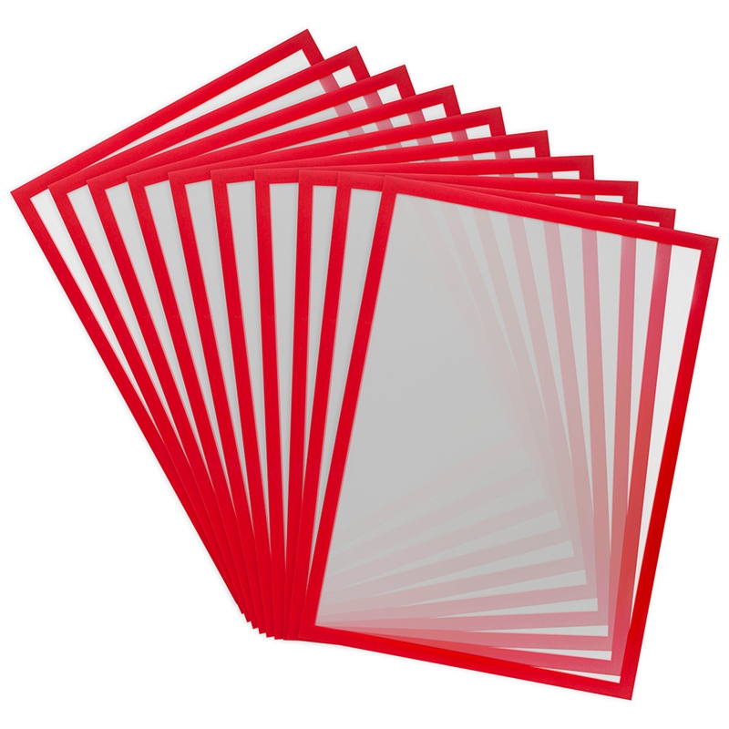Magneto Pro Magnetic Display Frame, A3, 10 pcs - Red