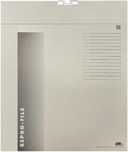 Jalema Grafi-System Repro-File, 10'' x 16'' Capacity, Grey - 50/Box