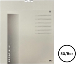 Jalema Grafi-System Repro-File, 10\'\' x 16\'\' Capacity, Grey - 50/Box
