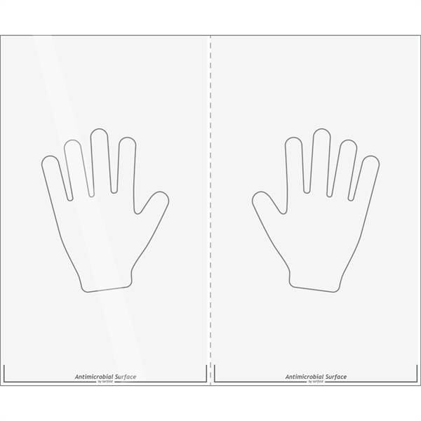 Tarifold Antimicrobial Surface Stickers - 5 Sheets/Tube