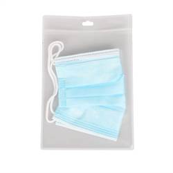 Antimicrobial face mask holders without lanyards - 10 pcs.