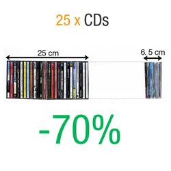 CD bundle - 100 Single CD sleeves, 4 CD binders