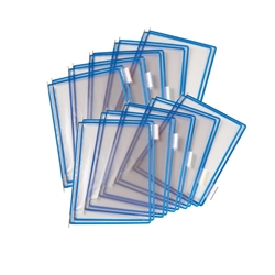 Tarifold Desktop Organizer - 20 Blue Pockets
