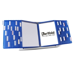 Tarifold Desktop Organizer - 50 Blue Pockets