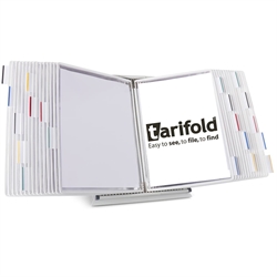 Tarifold Desktop Organizer - 30 White Pockets