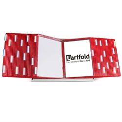 Tarifold Desktop Organizer - 60 Red Pockets