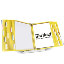 Tarifold Desktop Organizer - 30 Yellow Pockets