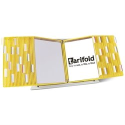 Tarifold Desktop Organizer - 60 Yellow Pockets
