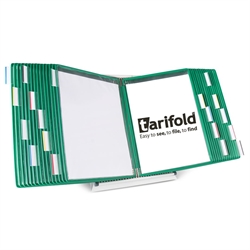 Tarifold Desktop Organizer - 30 Green Pockets