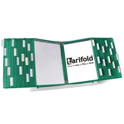 Tarifold Desktop Organizer - 50 Green Pockets