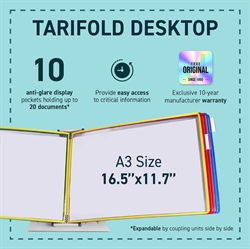 Tarifold Desktop Reference System, A3, 10 Pockets