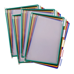 Tarifold Desktop Organizer - 20 Assorted Color Pockets