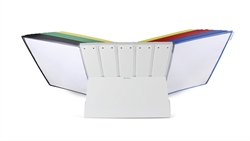 Tarifold Desktop Organizer - 50 Assorted Color Pockets