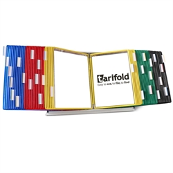 Tarifold Desktop Organizer - 60 Assorted Color Pockets