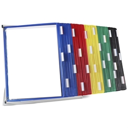 Tarifold Desktop Organizer - 60 Assorted Color Pockets