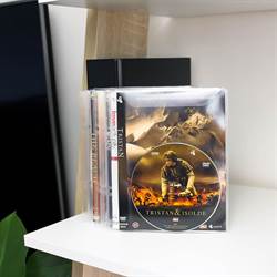 DVD sleeves with binder holes for DVD storage - 100 pcs.