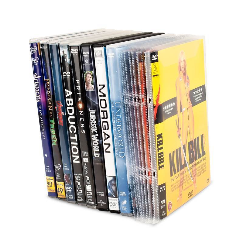 CD/DVD Half Sheet Storage Binder Filing Sleeve & Booklet –