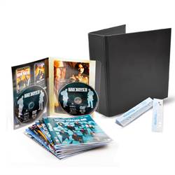 DVD bundle - 50 Double DVD Pockets, 2 DVD Folders, 50 Strips