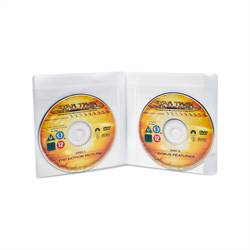 Double Blu-Ray sleeves for 2 Blu-Rays with space for cover