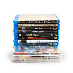 Double Blu-Ray sleeves for 2 Blu-Rays with space for cover