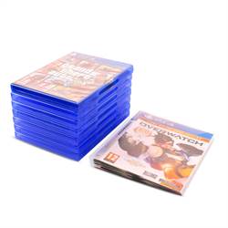 PS4/PS5 sleeves for PS4 game storage - space for cover - 25 pcs.