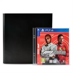 PS4/PS5 sleeves with binder holes for PS4 game storage - 25 pcs.