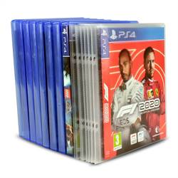 PS4/PS5 sleeves with binder holes for PS4 game storage - 25 pcs.