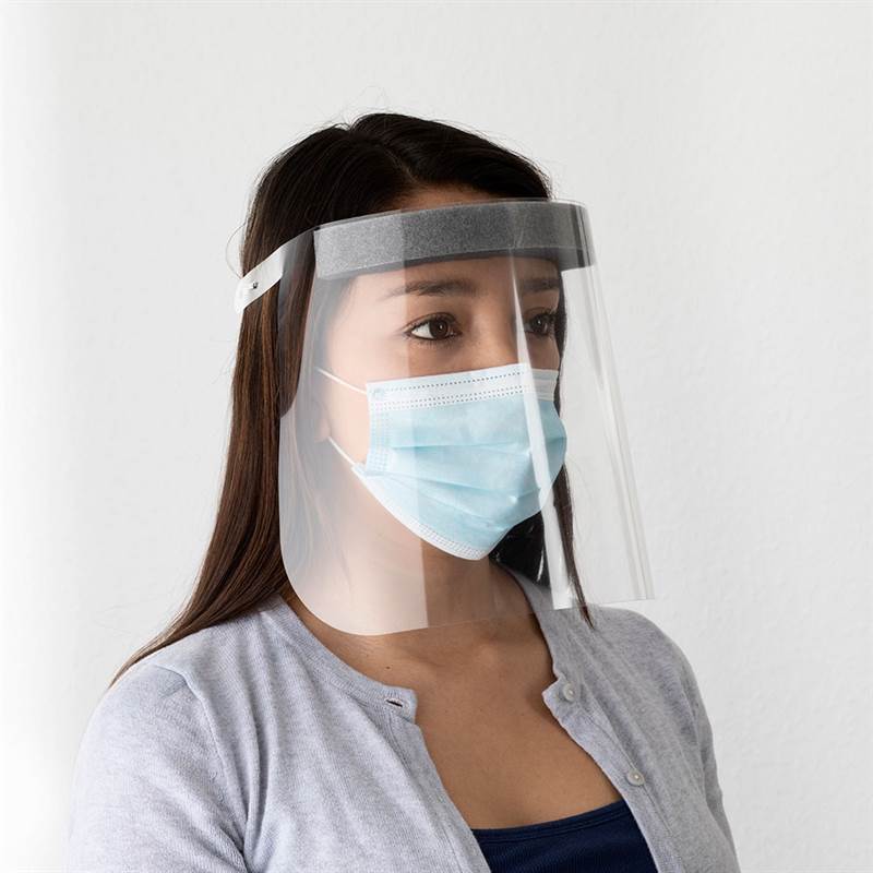 Kingneed Face Shield Protect Eyes and Face with Full Protective Clear Film Adjus 
