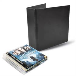 Blu-ray bundle - 50 Single Blu-ray sleeves, 2 binders