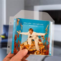 CD sleeves with binder holes for CD storage - 100 pcs.
