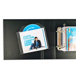 CD bundle - 100 Single CD sleeves, 4 CD binders