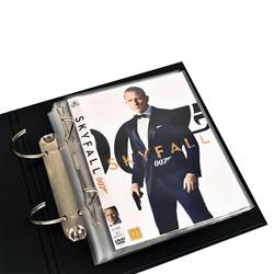 DVD bundle - 100 Single DVD sleeves, 4 DVD binders