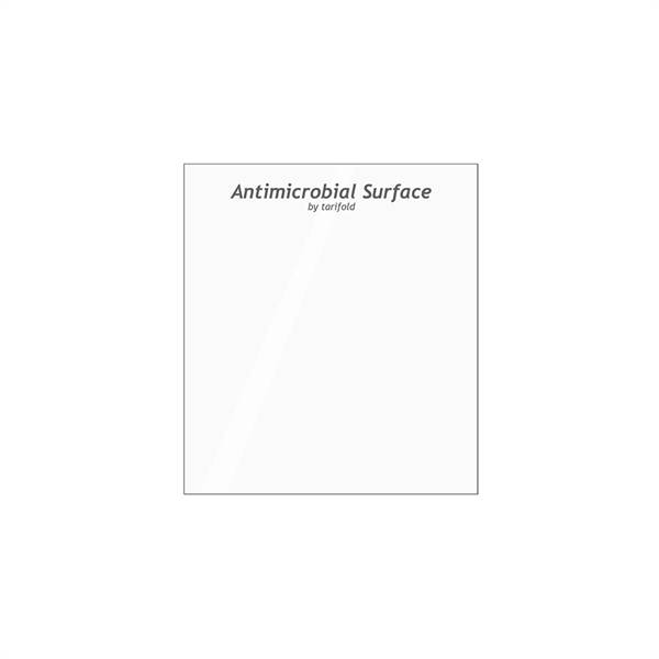 Antimicrobial adhesive door handle stickers - 10 pcs.